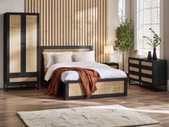 Julian Bowen Padstow Ottoman Bed in Black