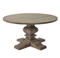 Copgrove Collection Round Pedestal Dining Table