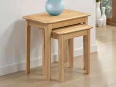 Julian Bowen Cotswold Nest Of 2 Tables in Oak
