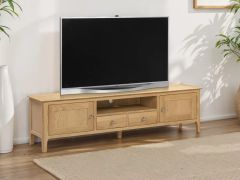 Julian Bowen Cotswold Widescreen Tv Unit in Oak
