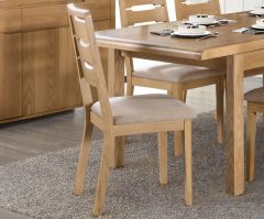 Julian Bowen Set Of 2 Curve Dining Chairs