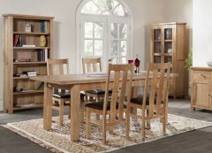 Dorset Oak Small Extending Dining Table