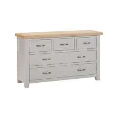 Berkshire 3 over 4 Chest of Drawers in Moon Grey