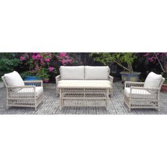 Provence Collection Outdoor 4 Seater Lounge Set