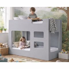 Space Low Bunk Bed in Grey