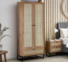 Julian Bowen Padstow Wardrobe in Oak