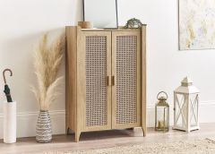 Julian Bowen Sydney Shoe Cupboard in Oak