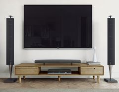 Scandic Wide TV Unit in Solid Oak