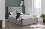 Wilson Grey Fabric Ottoman Bed - Multiple Sizes