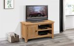 Julian Bowen Astoria TV Unit in Solid Oak