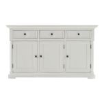 Provence French Country Classic Sideboard in Brilliant White