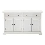 Provence French Country Classic Buffet in Brilliant White