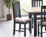 Julian Bowen Bordeaux Dark Grey Dining Chairs - Set of 2