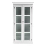 Halifax Coastal Double Vitrine in Brilliant White