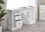 Julian Bowen Clermont Dressing Table in Surf White