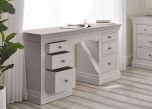 Julian Bowen Clermont Dressing Table in Light Grey