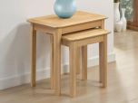 Julian Bowen Cotswold Nest Of 2 Tables in Oak