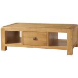 Avon Oak Coffee Table With Drawer