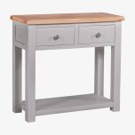 Diamond Hall Table in Solid Oak