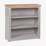 Diamond Small Bookcase in Solid Oak