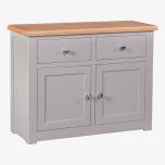 Diamond Small Sideboard in Solid Oak