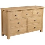 Dorset Oak 3 Over 4 Chest Of Drawers