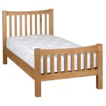 Dorset Oak 3Ft Single Bed