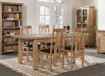 Dorset Oak Large Extending Dining Table