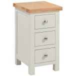 Dorset Ivory Compact Bedside Table