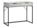 Julian Bowen Bali 2 Drawer Dressing Table/Desk in Grey Oak