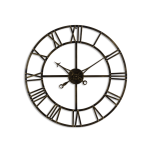 Large Antique Brass Skeleton Clock