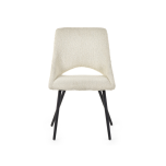 Julian Bowen Iris Bouce Dining Chair in Ivory