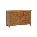 Harrogate 3 over 4 Chest in Rustic Oak