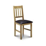 Julian Bowen Coxmoor Oak Dining Chairs - Set of 2