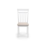 Julian Bowen Coast Dining Chair in White - Set of 2