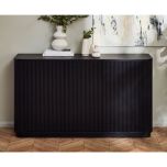 Julian Bowen Louis Fluted Sideboard in Black