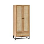 Julian Bowen Padstow Wardrobe in Oak
