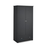Julian Bowen Radley Wardrobe in Anthracite