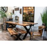Live Edge Collection River Dining Table