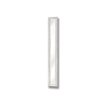 Antique White Frame Narrow Wall Mirror