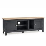 Julian Bowen Bordeaux Dark Grey TV Unit 