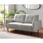 Julian Bowen Remy 3 seater Sofa in Light Grey