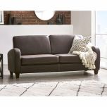 Julian Bowen Vivo 3 Seater Sofa in Brown