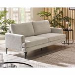 Julian Bowen Carrera 3 Seater Sofa in Cream