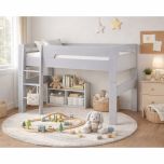 Venus Mid Sleeper Bed in Grey