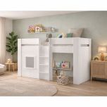 Hideaway House Bed in White