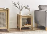 Julian Bowen Sydney Lamp Table with Removable Shelf in Oak