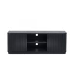 Julian Bowen Louis Fluted Media Unit in Black