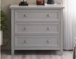 Julian Bowen Maine 3 Drawer Wide Chest - Dove Grey