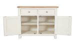 Boston Ivory Living 2 Door/Drawer Ivory Sideboard